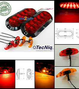 Submersible LED Trailer Light kit, Stop Turn Tail, Utility, RV, camper Surface