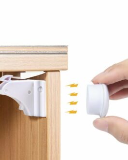 Baby Safety Cupboard Lock Invisible Magnetic Cabinet Locks Child Kid Proof Latch