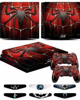 Red PS4 PRO Skin Decal Vinyl Wrap Sticker For PlayStation 4 PRO & Controller