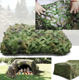 10ft*5ft Woodland Shooting Hide Army Camouflage Net Hunting Cover Camo Netting