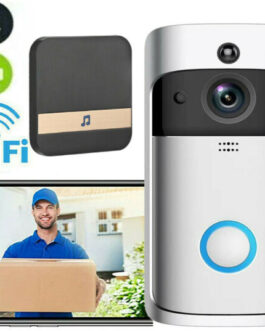 Smart Wireless WiFi Video Doorbell Phone Door Bell Intercom Security Camera Bell