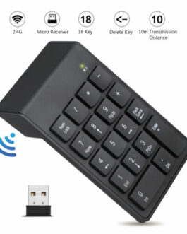 USB Wireless Number Pad Numpad Numeric Keypad Number Keyboard For Laptop Desktop