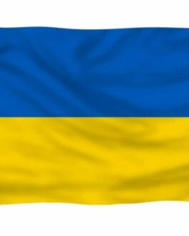 3x5Ft Ukraine Flag Plain Premium Quality Ukrainian House Banner Grommets 100D US