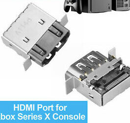 HDMI Port Connector Socket Motherboard Replacement For Microsoft Xbox Series X