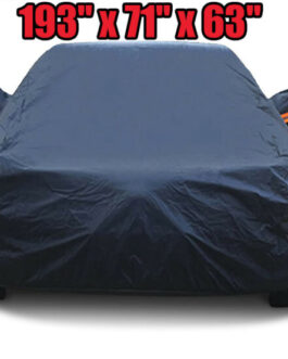 Full Car Cover Waterproof Dust-proof UV Resistant Outdoor All Weather Protection