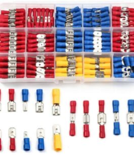 280Pcs Assorted Crimp Spade Terminal Insulated Electrical Wire Connector Kit Set
