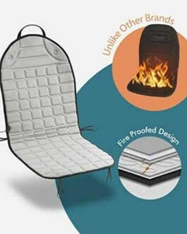 12V Car Heated Seat Cover Cushion Great For Winter Driving