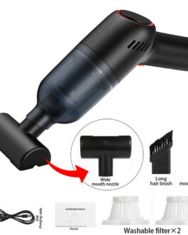Portable Powerful Cleaner Wet Dry Handheld Strong Suction Home Car Vacuum Duster