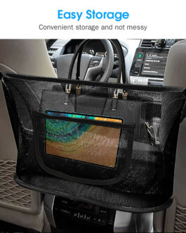 Car Seat Net Pocket Handbag Holder Organizer Storage Bag Convenient Bag Advanced