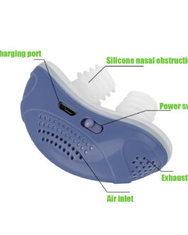 Electric Mini Noise Anti Snoring Device Sleep Apnea Stop Snore Nose Aid Stopper