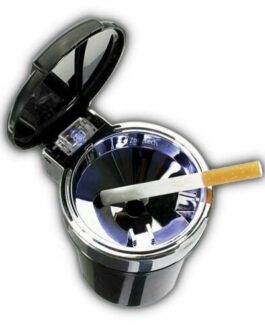 Car Led Smokeless Ashtray Travel Auto Cigarette Odor Smoke Remover