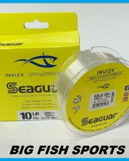 SEAGUAR INVIZX 100% Fluorocarbon Line 10lb/200yd 10 VZ 200