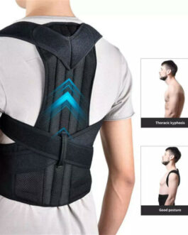 Fits Men/Women Adjustable Posture Corrector Low Back Support Shoulder Brace Belt