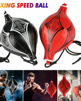 Double End Speed Ball Boxing Dodge Bag MMA Focus Punching Floor to Ceiling Rope