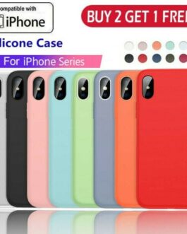 Liquid Silicone Case Camera Lens Cover For iPhone 11 Pro XS Max XR X 8 7 6 Plus