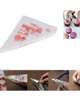 100pcs Plastic Disposable Pastry Bag Icing Piping Cake Cupcake Decorating Bags