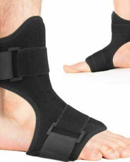 1-2X Adjustable Night Splint Plantar Fasciitis Foot Drop Ankle Brace Pain Relief