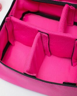 Large Makeup Bag Cosmetic Case Professional Storage Handle Organizer Travel Kit