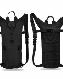 Tactical Hydration Backpack 3L Bladder Water Bags Hunting Climbing Hiking Black