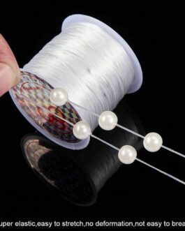 Elastic Stretch Beading String Cord 2PCS 54 Yard Strong String Crystal Bracelet