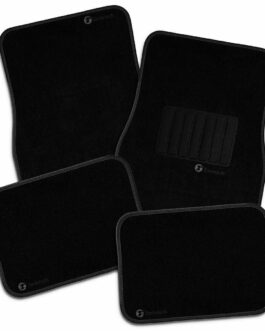 Black Full Carpet All Weather Heavy Duty Vehicle 4 Piece Floor Mats