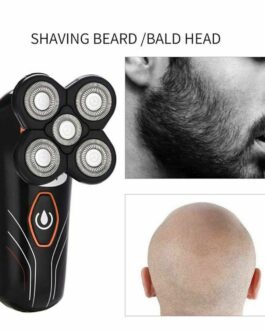 Rechargeable 5 Head Floating Men Electric Shaver Beard Hair Trimmer Bald Razor