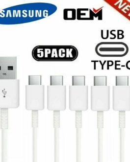 5 Pack USB Cable Type C Fast Charger For Samsung Galaxy S8 S9 S10 S20 Note 9 10