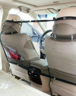 Vehicle Travel Pet Dog Car Back Seat Net Mesh Barrier 47 x 24″