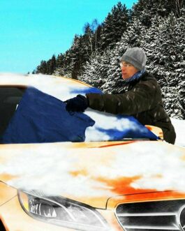 Winter Car Windshield Snow Cover Summer Sun Protector Shade 35×70″
