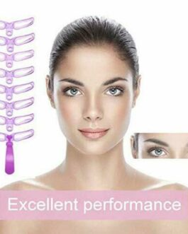 8 Styles Eyebrow Shaping Stencils Grooming Shaper Template Makeup Tool Kit US