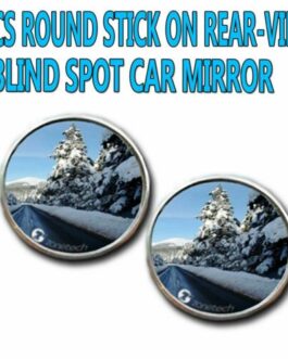 2″ Round Stick On Universal Blind Spot Convex Wide Angle Mirrors Car