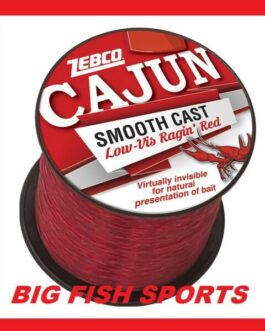 CAJUN LOW-VIS RAGIN’ RED Fishing Line 20lb-650yd 1/4LB SPOOL #CLLOWVISQ20C