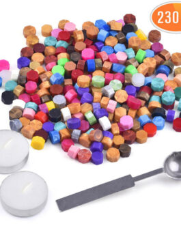 230Pc Colorful Sealing Wax Beads For Seal Stamp Wedding Envelope Invitation Card