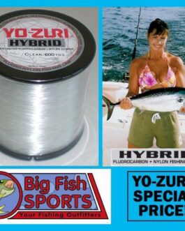 HYBRID Fluorocarbon Fishing Line 12lb/600yd