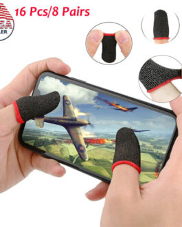 4 Pairs/8PCS Mobile Phone Game Gaming Gloves Touch Screen Thumbs Finger Sleeves