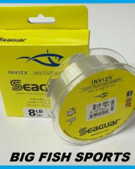 SEAGUAR INVIZX 100% Fluorocarbon Line 8lb/200yd 8 VZ 200
