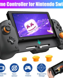 Handheld Grip Switch Game Controller+Cap Kit For Nintendo Switch Joy-Con Gamepad