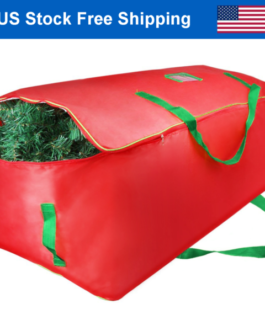 Christmas Tree Storage Bag Zipper Heavy Duty Holiday Up to 9 Ft. Trees w Handles