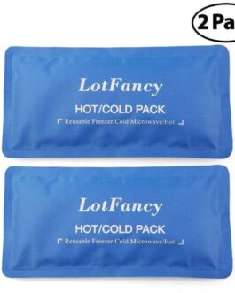 Gel Ice Hot Cold Pack Therapy Reusable for Injuries First Aid Back Shoulder Neck