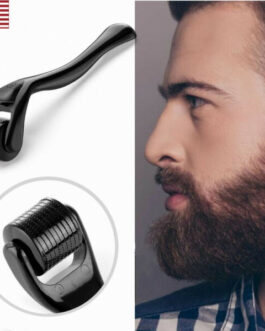 Beard Derma Roller Hair Beard Regrowth & Skin Rejuvena 540 Titanium Micro Needle