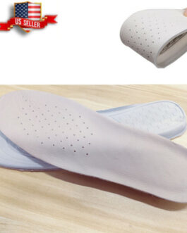 New Pair Latex Orthotic Shoe Insoles Shoe-pad Soft Insert Pad Foot Support Adult