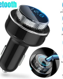 Bluetooth 5.0 Wireless FM Transmitter Car USB Charger Aux Adapter MP3 Hands-free