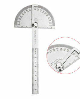 SAE Protractor 0-180? Rotary Angle Finder Stainless Steel Machinist Ruler