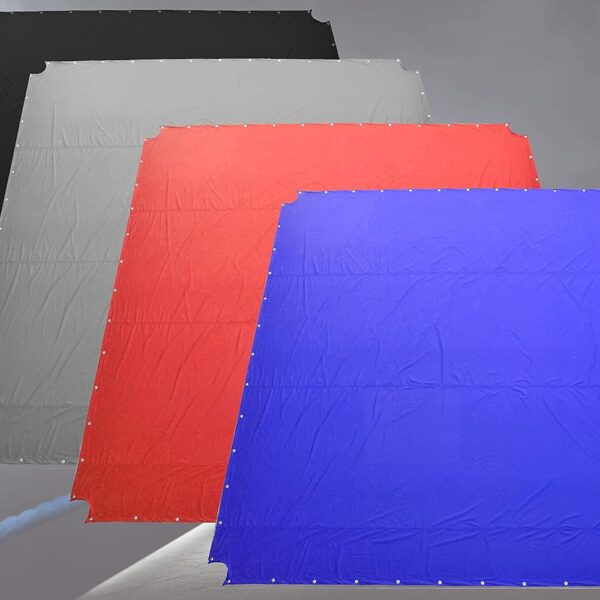 MMA Floor Ring Canvas Training Mat Cover for Gym and Home Boxing, Wrestling, Gymnastics, Karate, Muay Thai, Judo, Jiu Jitsu, Fighting Men and Women- Multicolors